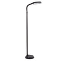 Cozylumi™ Natural Sunlight Floor Lamp with Bendable Neck 60 Inch Black