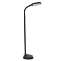 Cozylumi™ Natural Sunlight LED Floor Lamp with Bendable Neck 60 Inch Black