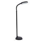 Cozylumi™ Natural Sunlight LED Floor Lamp with Bendable Neck 60 Inch Black