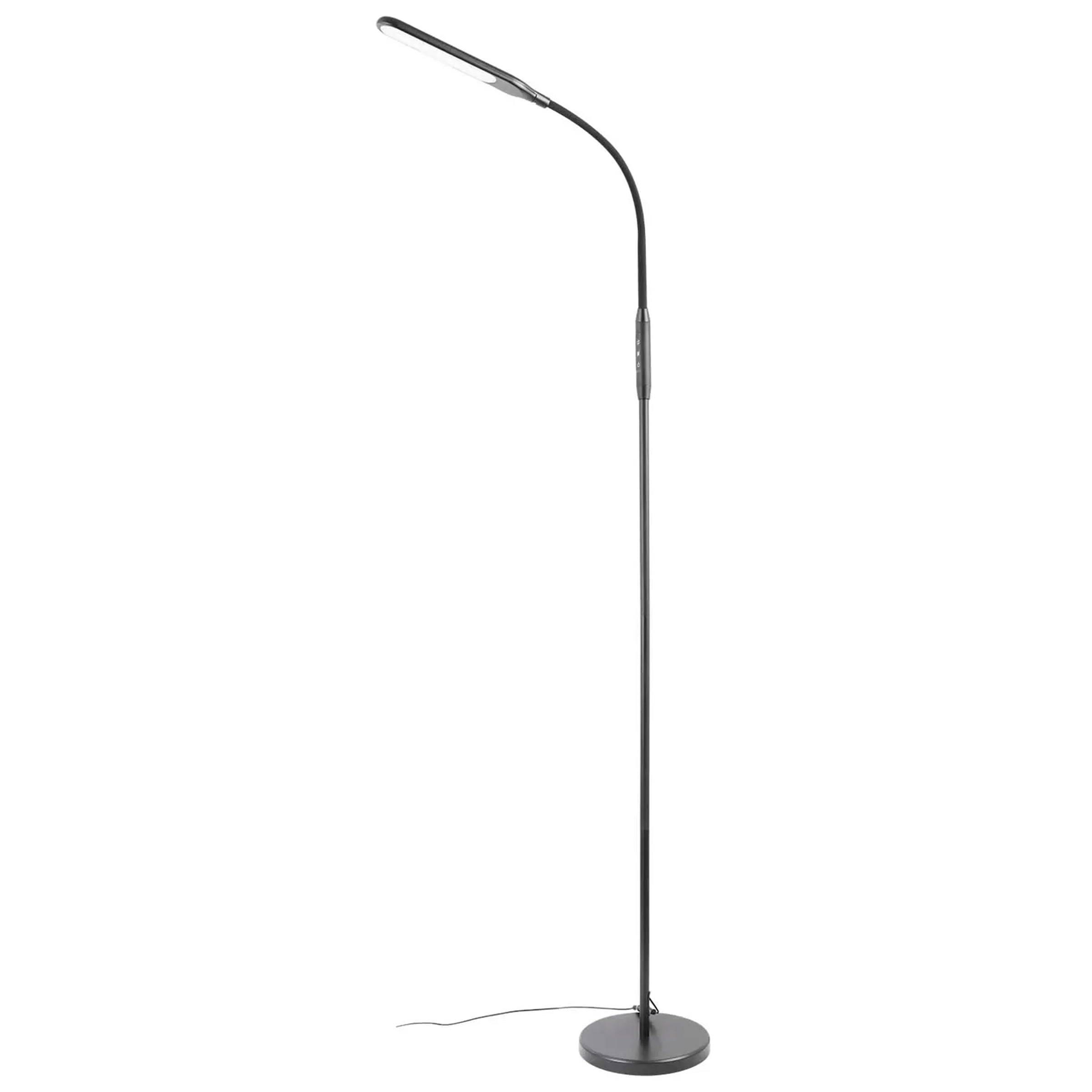 Cozylumi™ 71 in LED Floor Lamp, Adjustable Brightness, 4 Color Temperatures, Black, for