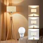 Cozylumi™ BLITZWILL Natural Wood Tripod Floor Lamp,Includes Light Bulb,E26 Base,LED