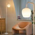 Cozylumi™ ONEWISH 65" Floor Lamp for Living Room, Modern Standing Lamp with Opal Glass