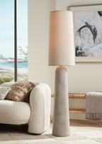 Cozylumi™ Leisa Mid Century Modern Southwest 64 1/2" Tall Standing Floor Lamp Foot