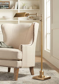 Cozylumi™ Jenson Swing Floor Lamp, Brass