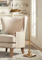 Cozylumi™ Jenson Swing Floor Lamp, Brass