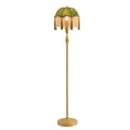 Cozylumi™ Retro tassel floor lamp with adjustable light simple upright metal base LED