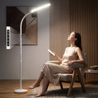 Cozylumi™ Shomterade 3-in-1 SAD Light Therapy Lamp , Floor Lamp with Remote, Adjustable