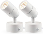 Cozylumi™ SUNVIELED Uplights for Indoor Use, Warm White Floor Spotlight Lamp, 120V