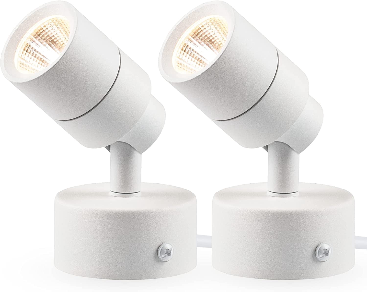 Cozylumi™ SUNVIELED Uplights for Indoor Use, Warm White Floor Spotlight Lamp, 120V
