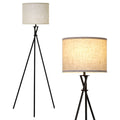 Cozylumi™ Black Tripod Floor Lamp, Mid Century Standing Lamp for Living Room,61" Tall