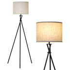 Cozylumi™ Black Tripod Floor Lamp, Mid Century Standing Lamp for Living Room,61" Tall