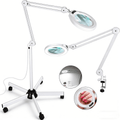 Cozylumi™ Veemagni Magnifying Glass with Light and Stand, Real Glass Lens, 5 Color