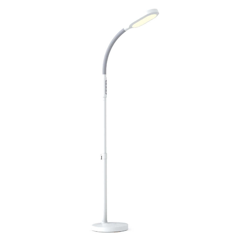 Cozylumi™ Verilux HappyLight Duo 2-in-1 Light Therapy & Floor Lamp White VT39WW1