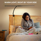 Cozylumi™ Coliware LED Desk Lamp for Office Home, Eye Caring Architect Lamp with Clamp