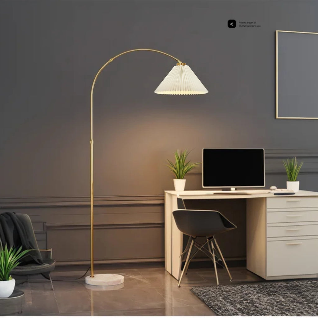 Cozylumi™ Arc Floor Lamp, 69" Height Standing Lamp, Metal Tall Lamp with Weighted Base
