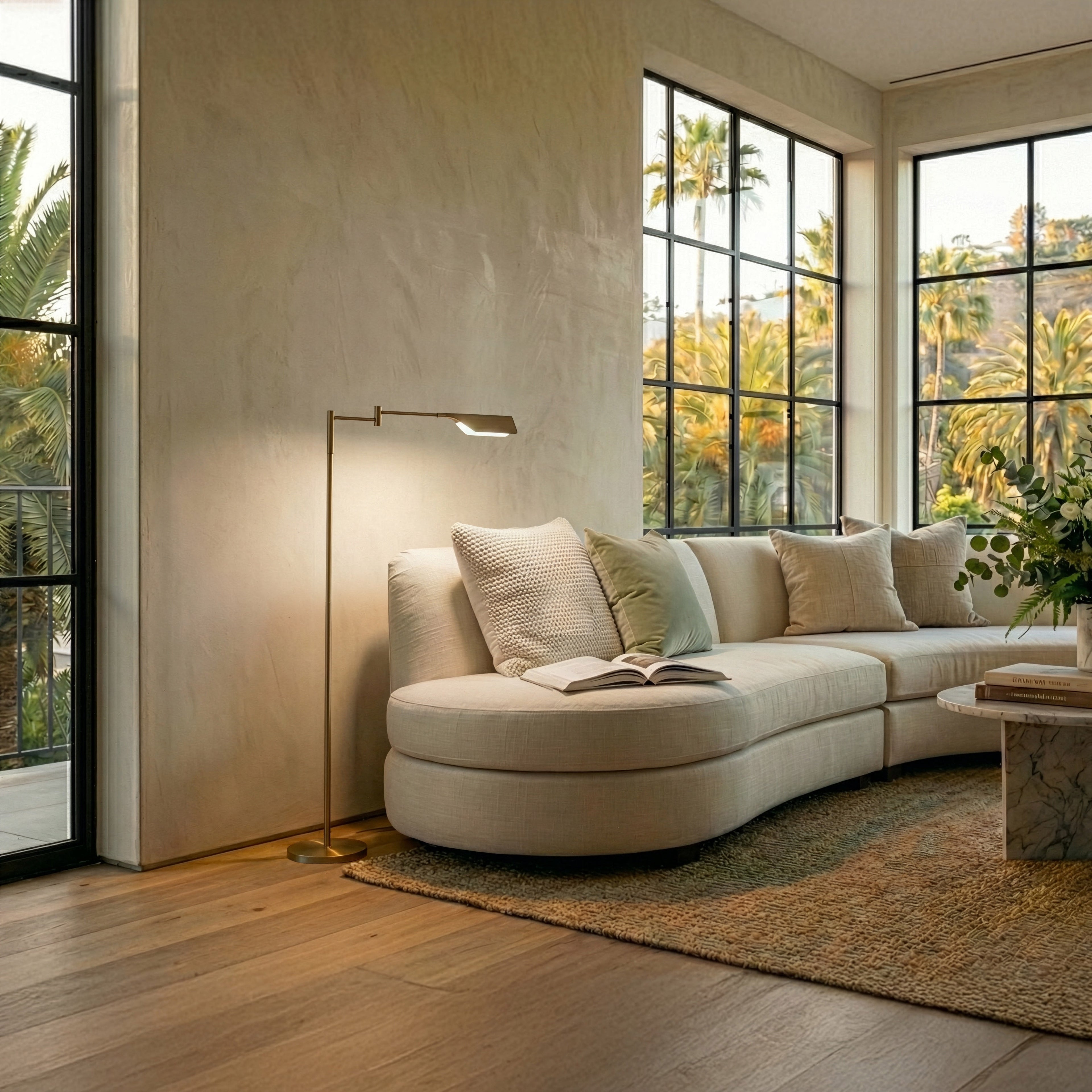 Cozylumi™ Leaf LED Floor Lamp, Pharmacy LED Floor Lamp for Living Rooms & Offices