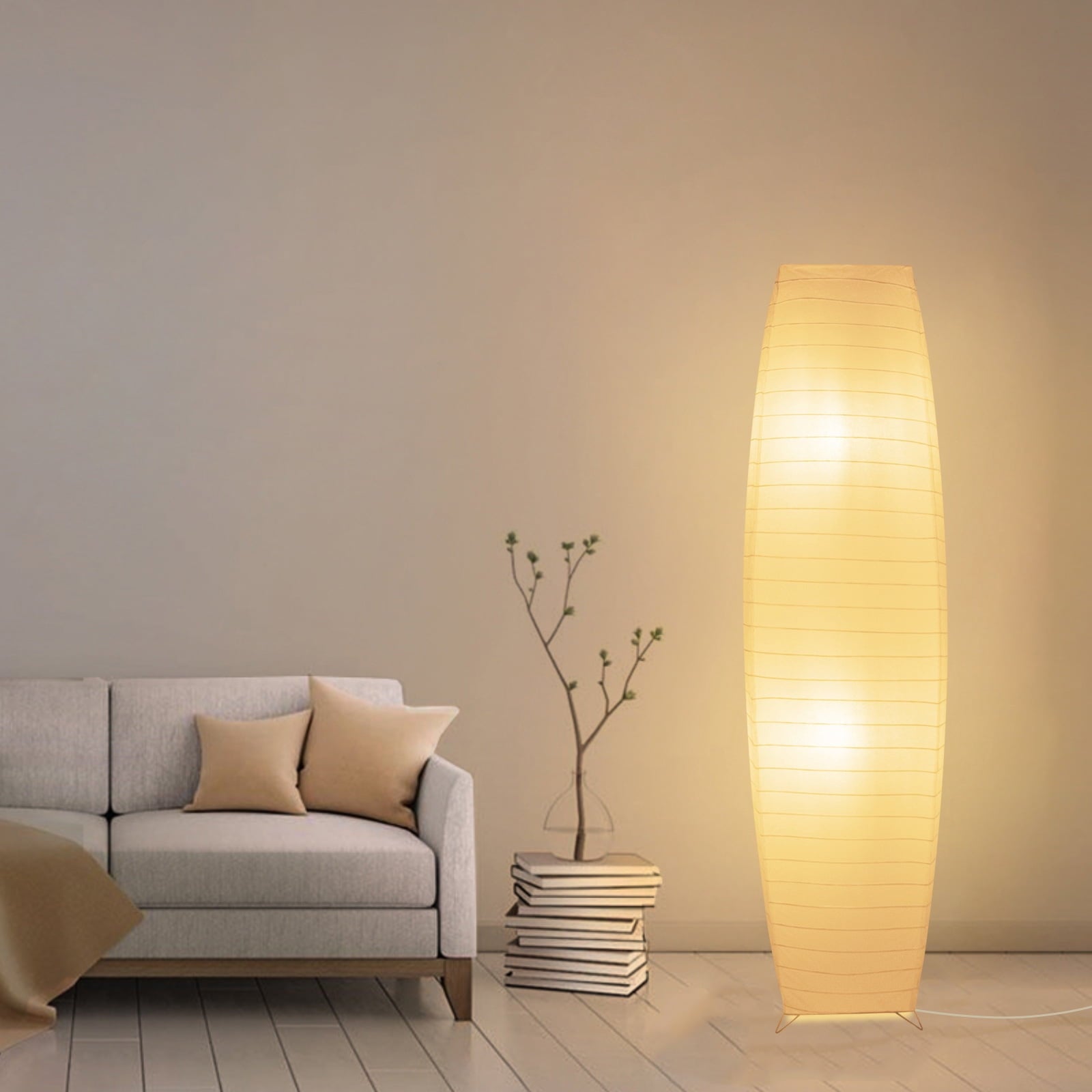 Cozylumi™ HonoDing Minimalist Paper Floor Lamp - Modern Home Decor