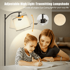 Cozylumi™ HadinEEon Floor Lamp, Standing Lamp Tall with Remote Control for Living Room