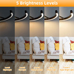 Cozylumi™ Hlite LED Floor Lamp,Rotatable Standing Lamp with Touch Control, 30W Modern