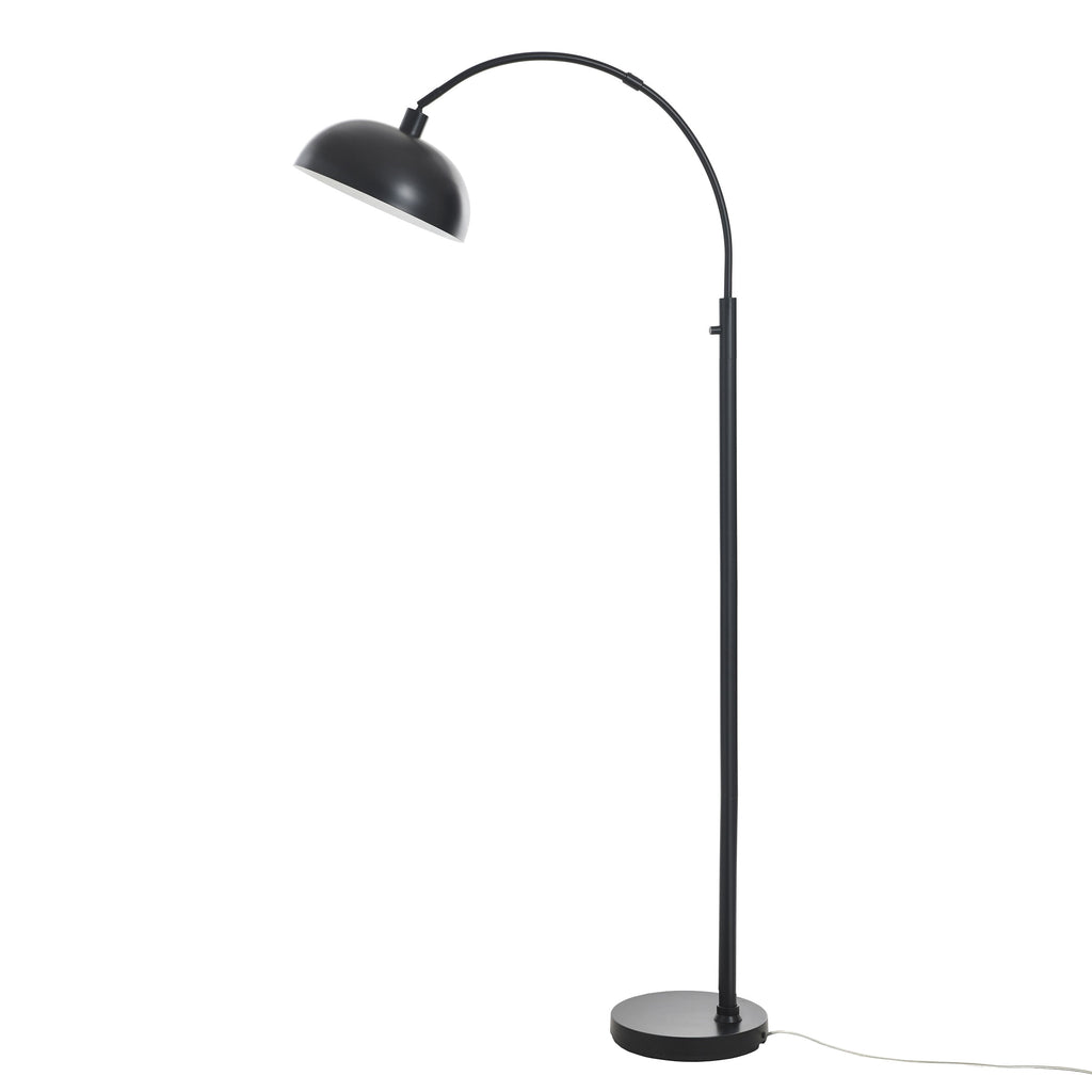 Cozylumi™ Black Finish Arch Dome Floor Lamp