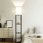 Cozylumi™ 63'' Floor Lamps with Shelves, Home Standing Lamp, Include 1000 Lumens