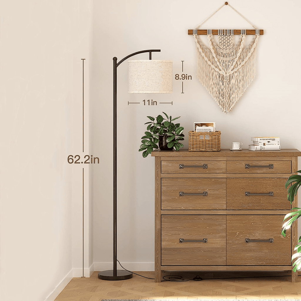 Cozylumi™ Floor Lamp for Living Room with 3 Color Temperatures, standing lamp with