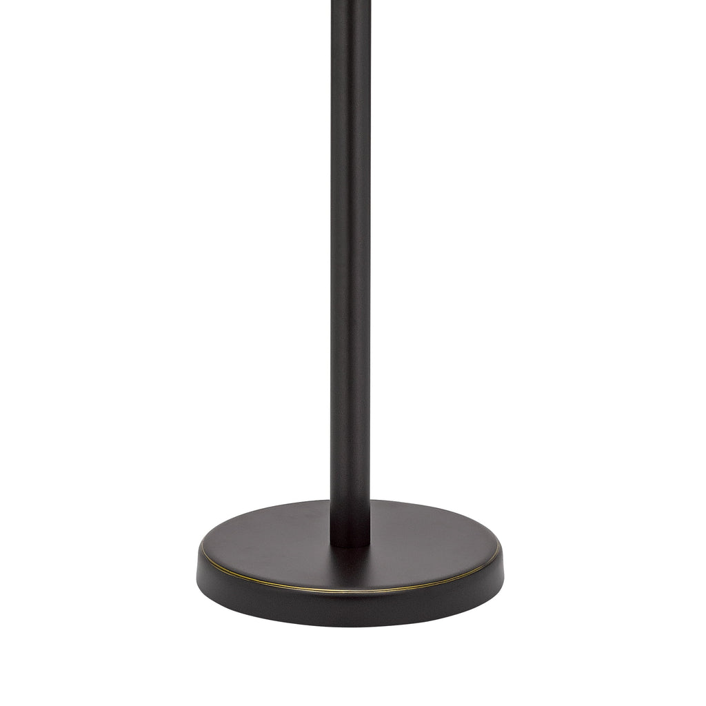 Cozylumi™ Catalina Lighting Kerrington 71'' Floor Lamp with Amber Glass Bell Shade