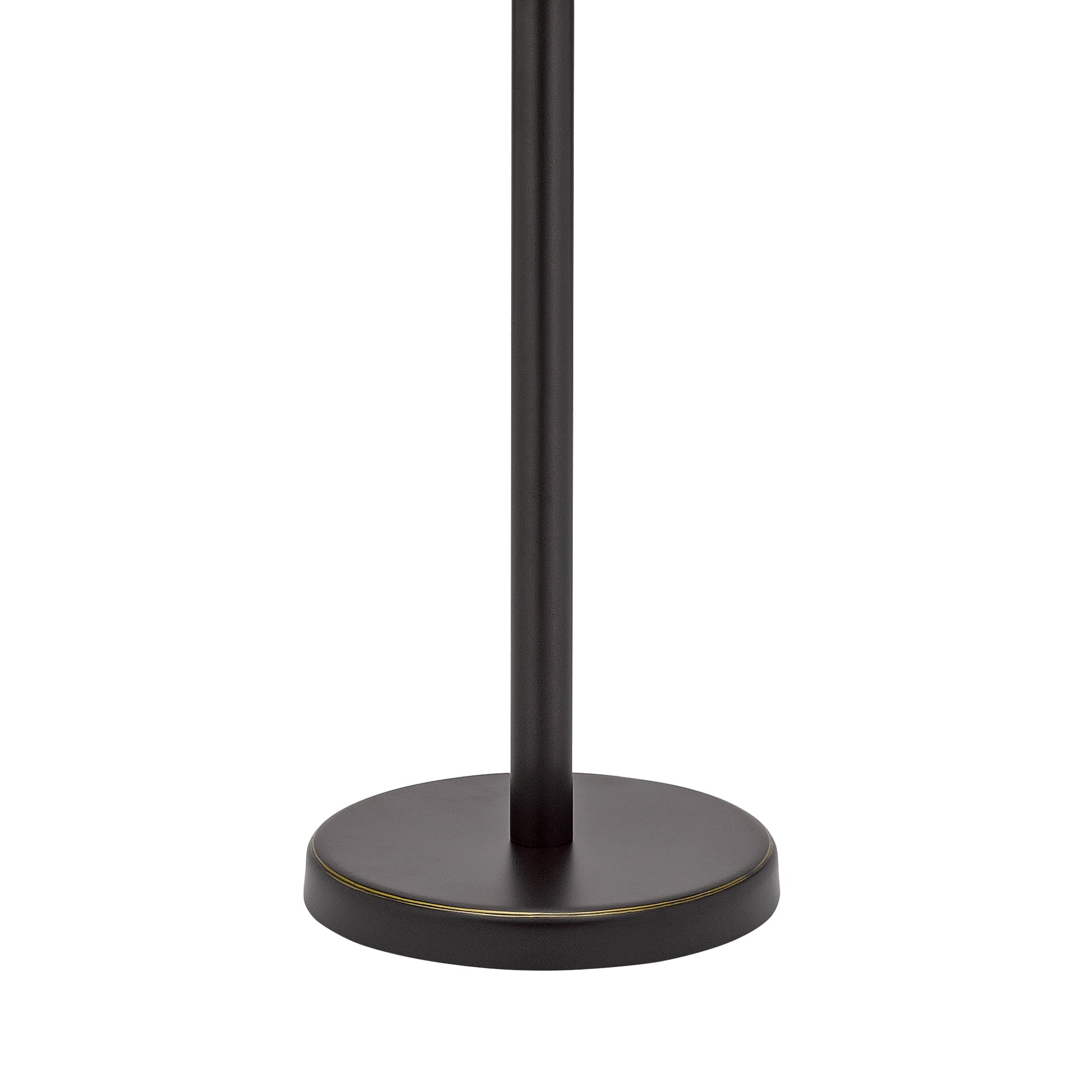 Cozylumi™ Catalina Lighting Kerrington 71'' Floor Lamp with Amber Glass Bell Shade