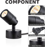 Cozylumi™ SUNVIELED Spotlights Indoor, 3W Up Light Floor Lamps, 3000K Accent Lighting