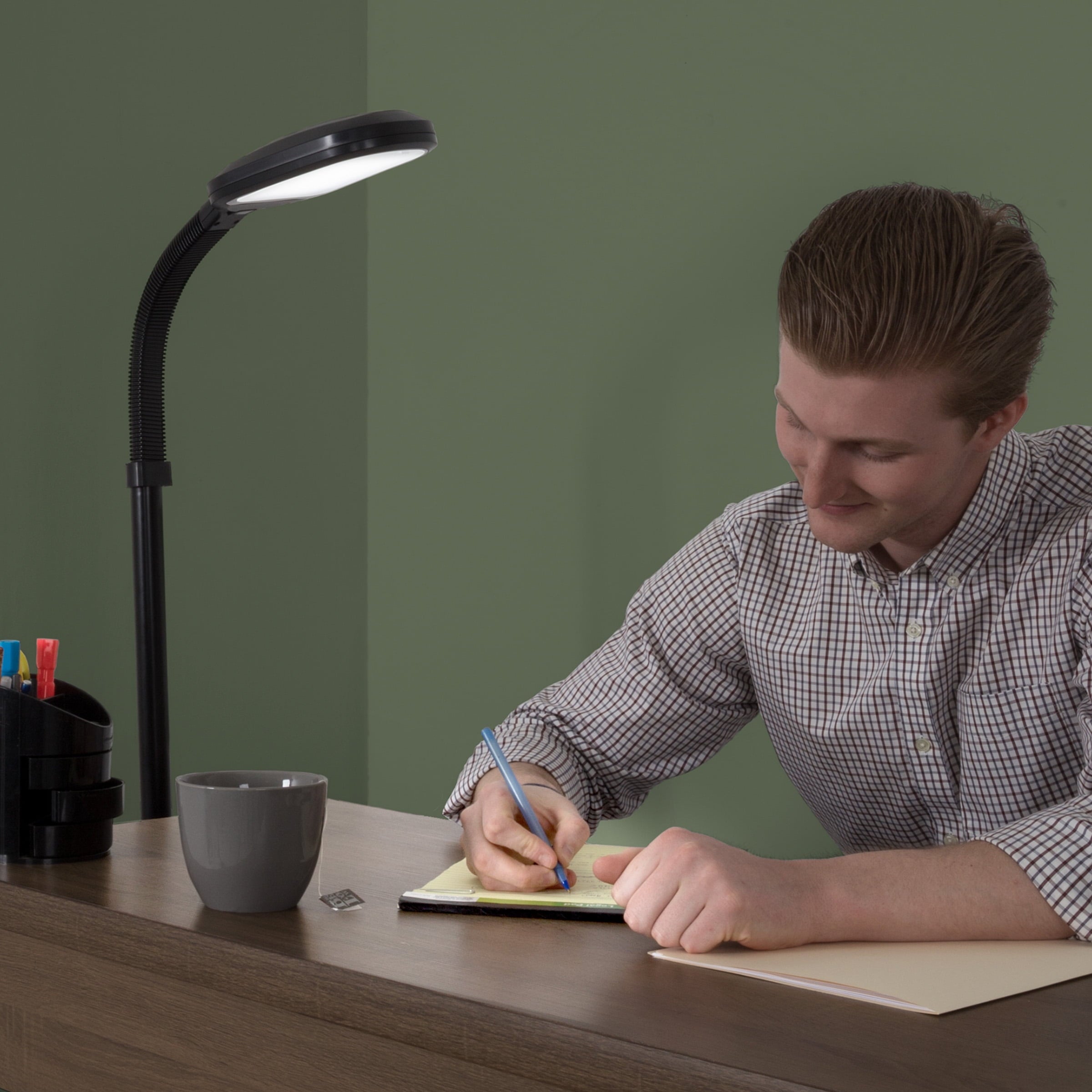 Cozylumi™ Adjustable LED Floor Lamp with Bendable Neck - Natural Sunlight LED Lamp for