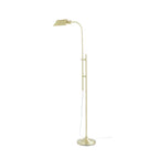 Cozylumi™ 1-Light Modern Adjustable Brass Floor Lamp Gold