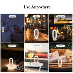 Cozylumi™ Madison Small Table Lamp, Touch Lamps for Bedroom, LED Rechargeable Lamp