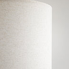 Cozylumi™ 62" Farmhouse Floor Lamp for Living Room,Wood Grain Brown Standing Lamp for