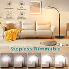 Cozylumi™ Veemagni 3-in-1 Magnifying Glass Floor Lamp with Stand, Rectangular Real
