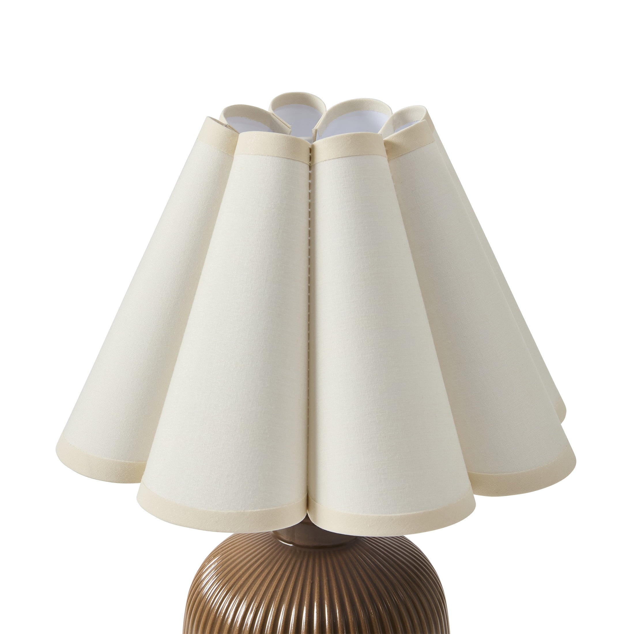Cozylumi™ 12.5" Brown Ceramic Table Lamp