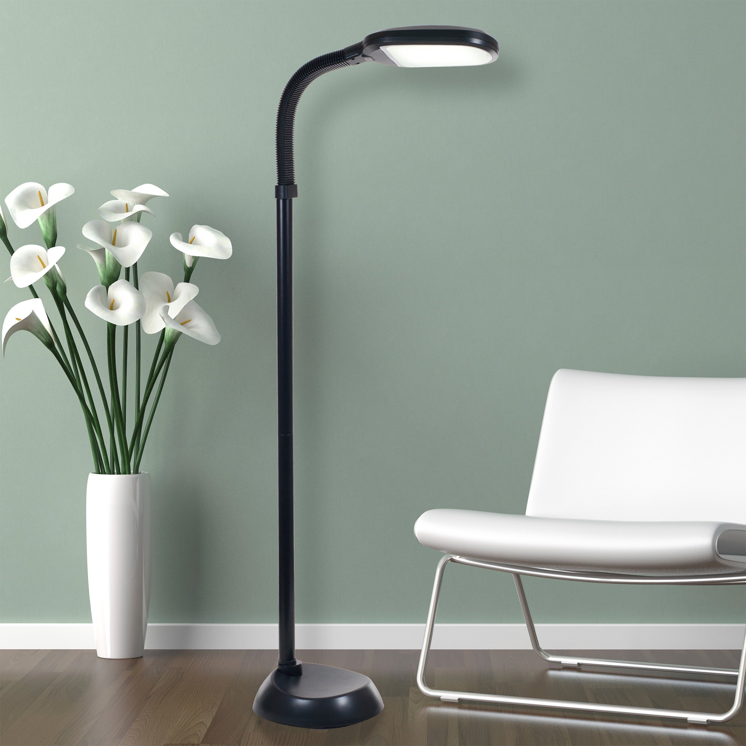 Cozylumi™ Adjustable LED Floor Lamp with Bendable Neck - Natural Sunlight LED Lamp for