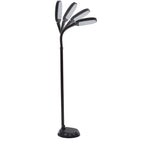 Cozylumi™ Natural Sunlight LED Floor Lamp with Bendable Neck 60 Inch Black