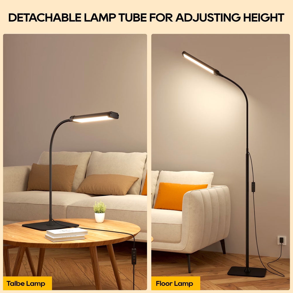 Cozylumi™ ACMETOP LED Floor Lamp for Living Room with Remote Control, Standing Lamp