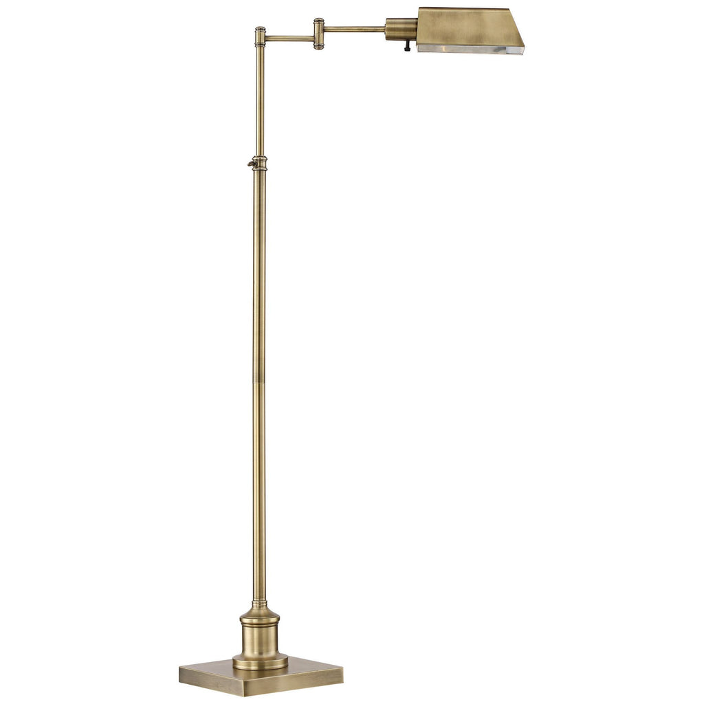 Cozylumi™ Jenson Swing Floor Lamp, Brass