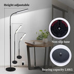 Cozylumi™ Govvep LED Floor Lamp with Flexible Gooseneck and Touch Sensor with Remote