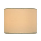 Cozylumi™ Glass End Table Floor Lamp with White Shade, Matte Black, 17"L x 17"W x 54"H