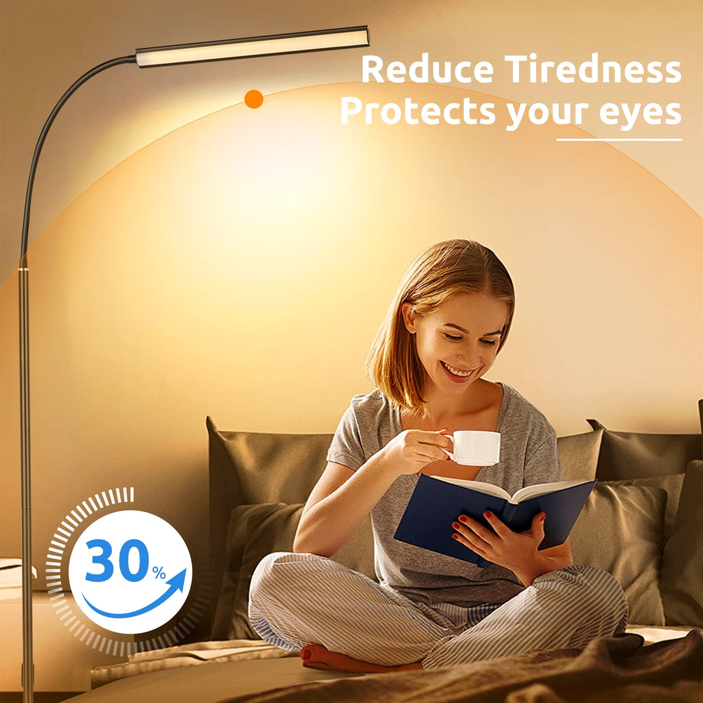 Cozylumi™ Onekawa Floor Lamps for Living Room,Touchable Floor Lamp,Gooseneck Lamps,3