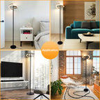 Cozylumi™ Hlite LED Floor Lamp,Rotatable Standing Lamp with Touch Control, 30W Modern