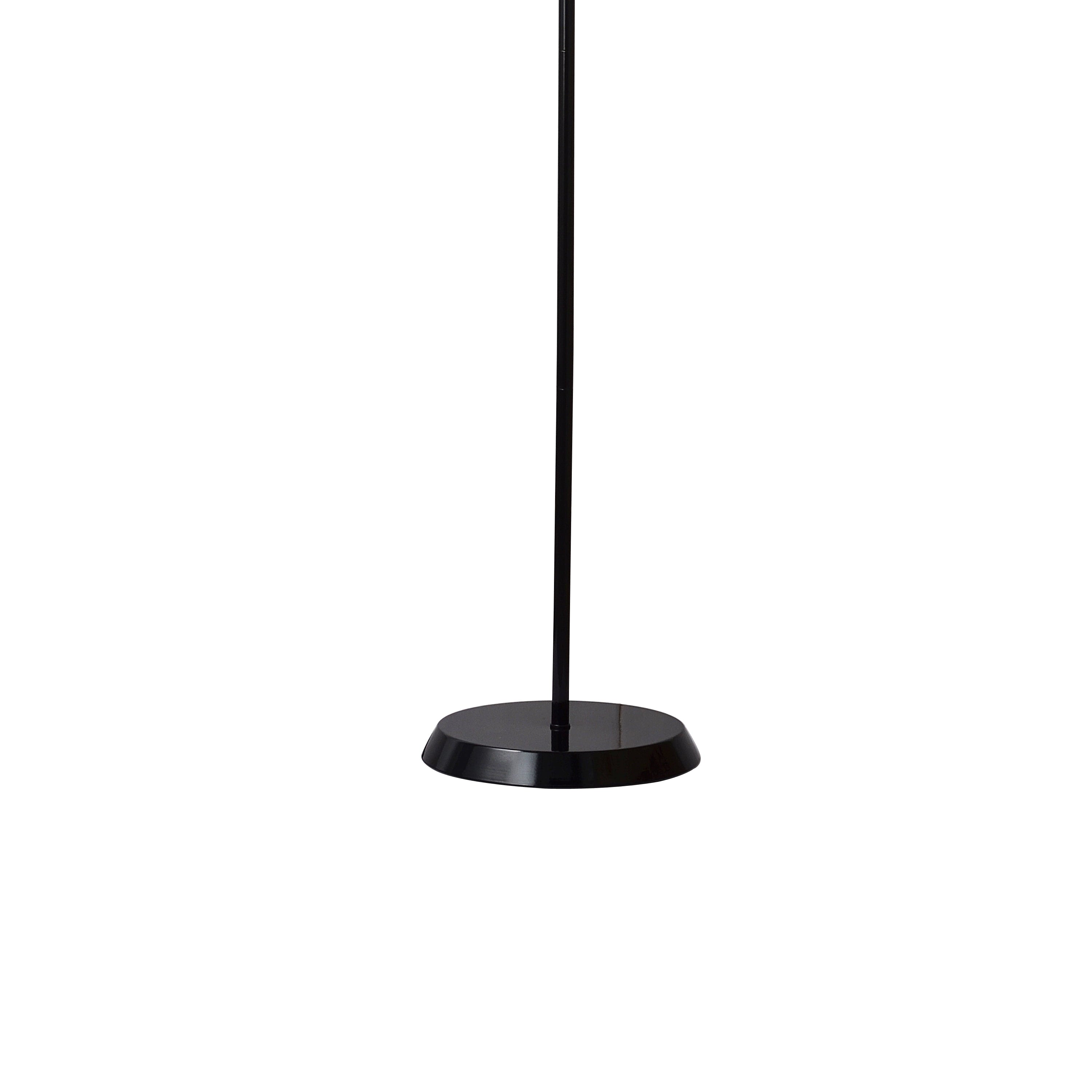 Cozylumi™ 71 in Black Gooseneck Floor Lamp with Flexible Neck