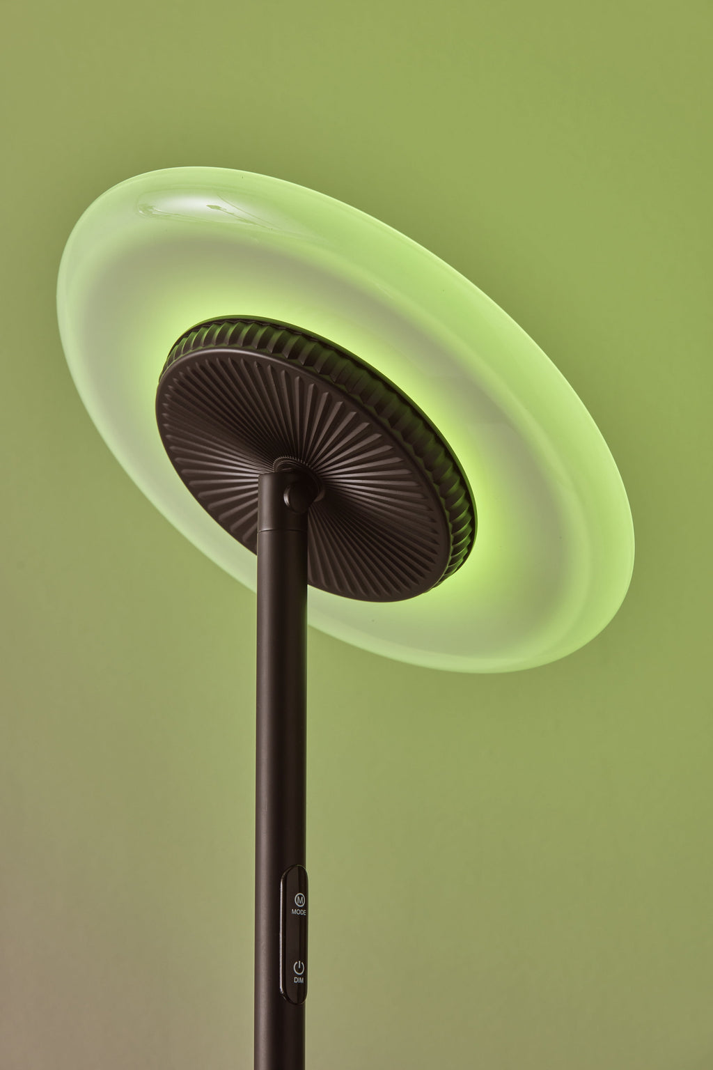Cozylumi™ Simplee Brand RGB Black Floor Lamp, 6 Different Automatic Color Change