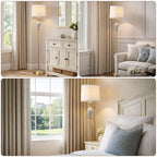Cozylumi™ JUJUYUYOP 63" Floor lamp for the living room, with a 355° adjustable swivel
