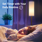 Cozylumi™ VOLIVO LED Floor Lamp, RGB Standing Lamps, Works with Alexa/Google Home