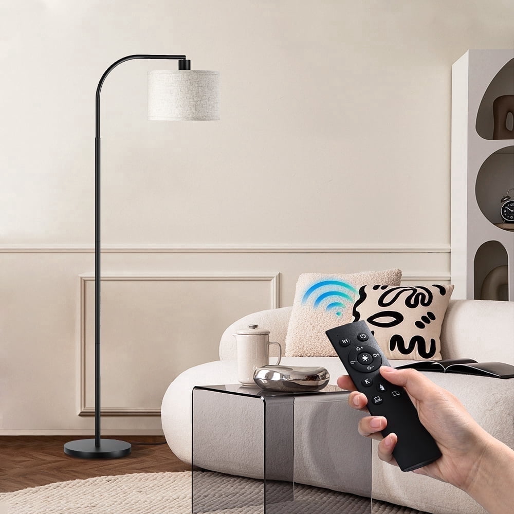 Cozylumi™ DEWENWILS 63.4in Modern Floor Lamps with Remote for Living Room, Adjustable