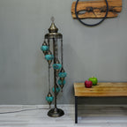 Cozylumi™ Asylove Turkish Floor Lamp, Mosaic Turkish Lamp, 7 GlobeFloor Lighting