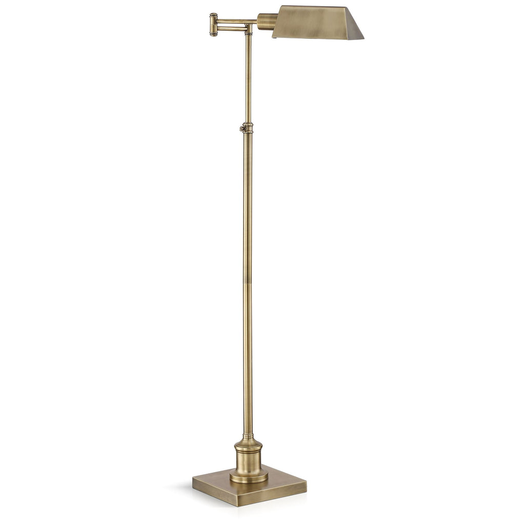 Cozylumi™ Jenson Swing Floor Lamp, Brass